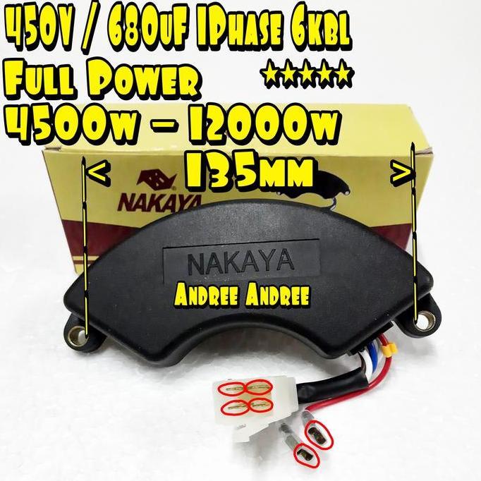 @@@@] AVR Genset Generator Bensin Diesel Solar GX390 GX420 GX460 5000 6500 w