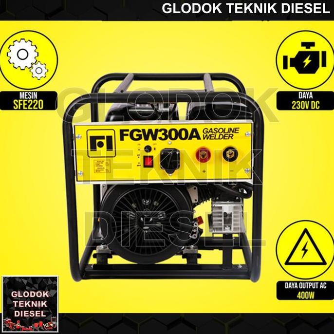 Terlaris Firman Generator Mesin Las Bensin Gasoline Generator Listrik Fgw 300 A