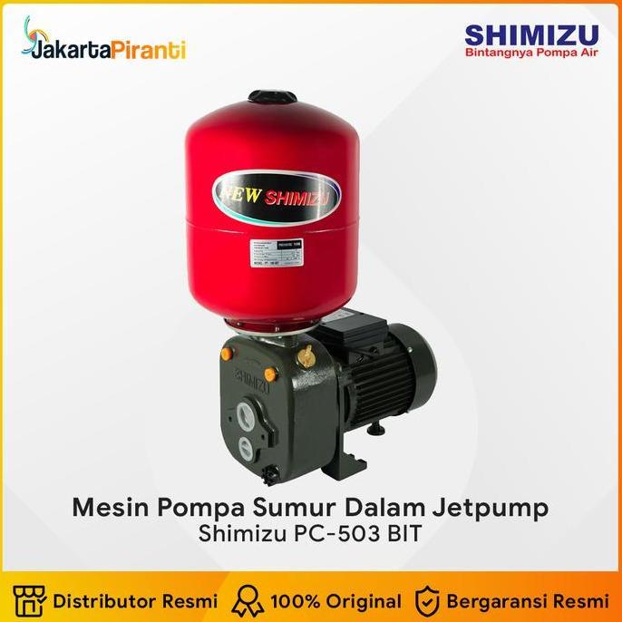 Terlaris Shimizu Pc-503 Bit Mesin Pompa Air Sumur Dalam Jetpump Jet Pump Otomatis 500 Watt Shimizu P