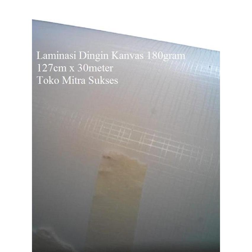 Laminasi Dingin Kanvas Roll