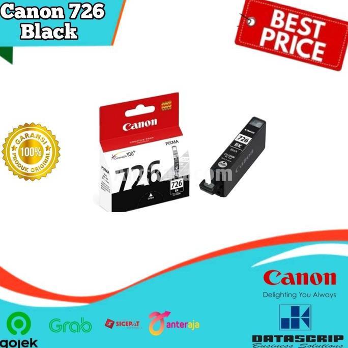 BEBAS ONGKIR - Tinta Canon CLI-726 Black/Cyan/Magenta/Yellow Original Ink Cartridge
