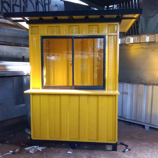 Terlaris Gerobak Booth Container / Kontainer Knockdown Modular 1.5X1X2