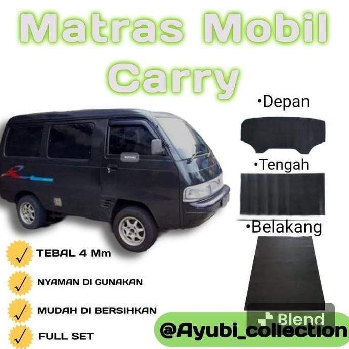 REGOR233  - KARPET LANTAI MOBIL CARRY FUTURA/ MATRAS MOBIL CARRY FUTURA FULL SET DEPAN TENGAH BELAKA