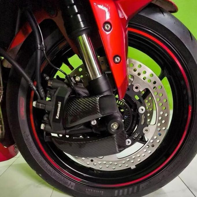 NEW AIR SCOOP AIR DUCT KALIPER PENDINGIN KALIPER DISC BRAKE NINJA ZX25R ZX25RR ZX4RR ZX636 MOGE UNIV