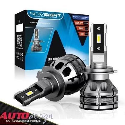 EREINO NOVSIGHT N38 Lampu Led Mobil Headlight dan Foglamp H4 H7 H8 H11 H16 HB3 HB4 Kualitas Premium 