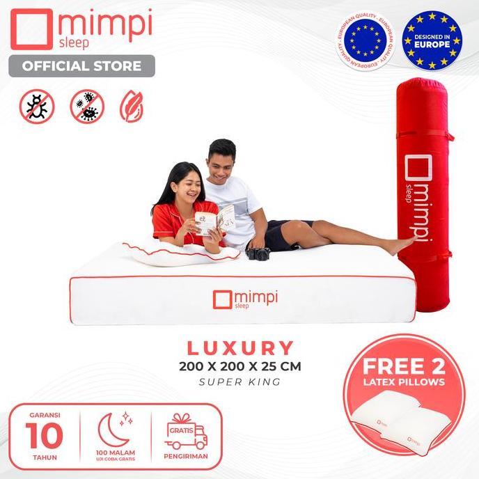 FYP KASUR MIMPI LUXURY 200 X200 KASUR LATEX MEWAH) ''