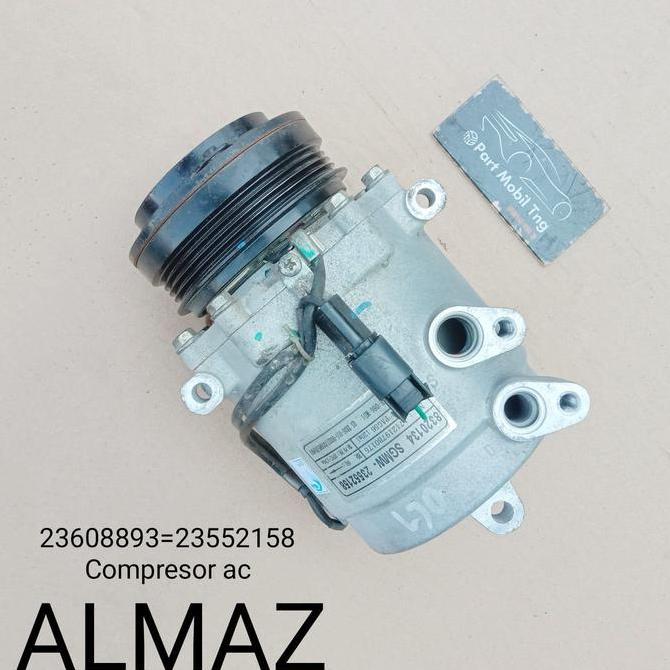 SPORTOV Compresor Kompresor Ac Wuling Almaz Cortez 15 1500cc Turbo 23608893 = 23552158