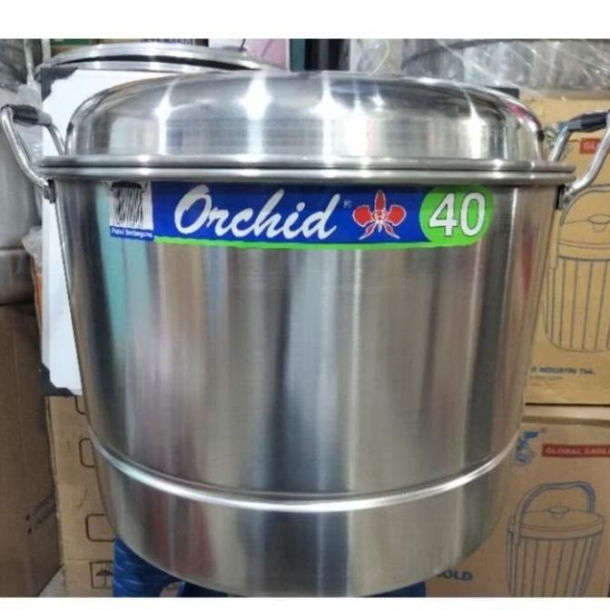 TERBARU - Panci langseng dandang kukusan orchid 40cm/panci serbaguna orchid 40cm