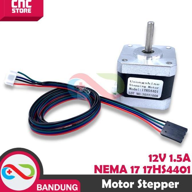SPORTOV NEMA 17 17HS4401 STEPPER MOTOR 42-40MM 12V 1.5A PLUS KABEL