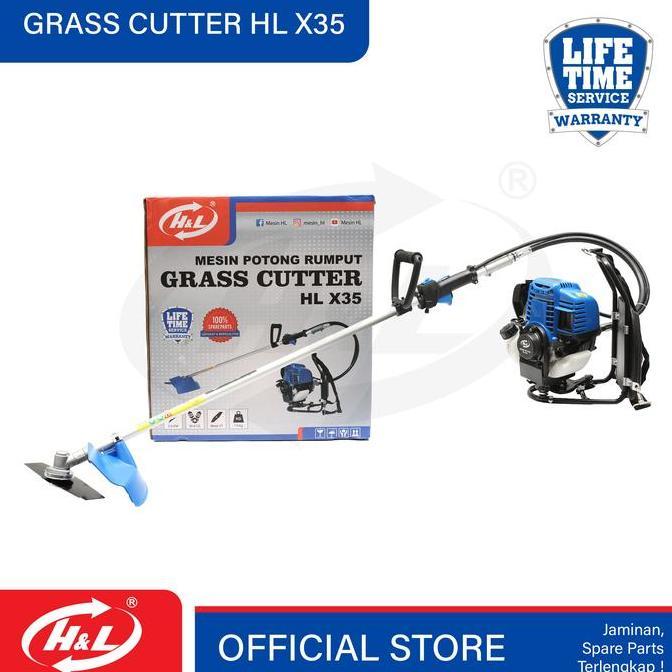 Terlaris Hl Mesin Potong Rumput Gendong 4 Tak / Grass Cutter Hl X35