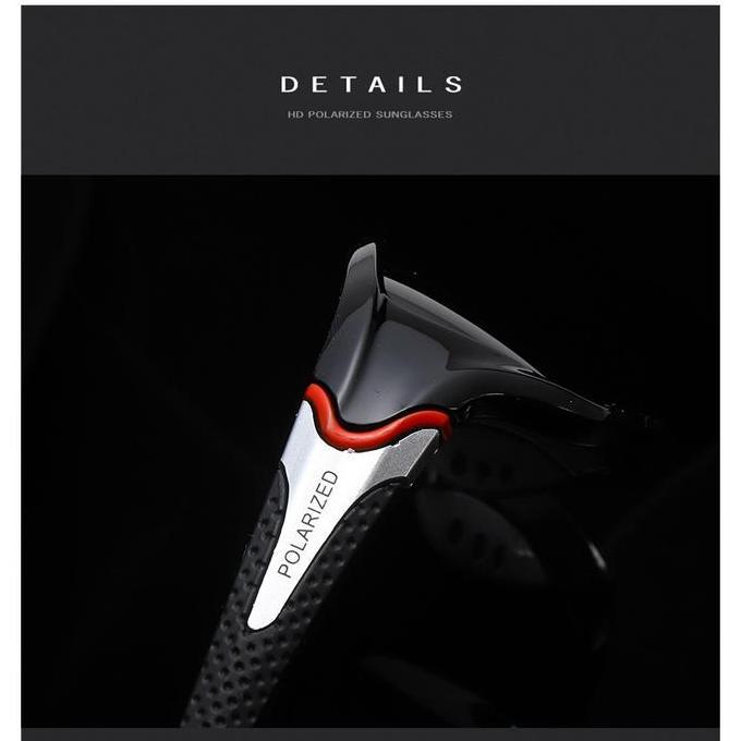 WAITEKNO Kacamata Hitam Pria Retro Kacamata Polarized Sepeda Kacamata Wanita