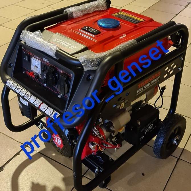 Genset 2500 - 3000 Watt Gasoline Tgr 5000 Tiger
