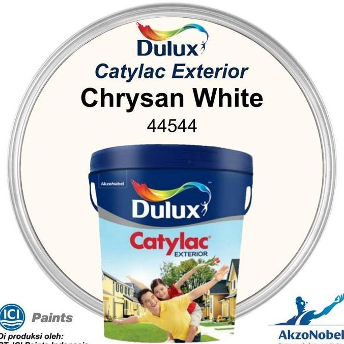 CAT DULUX CATYLAC EXTERIOR 25 KG - CHRYSAN WHITE 44544