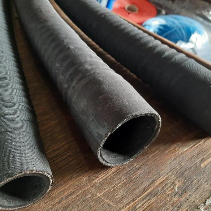 Flexible Hose Selang Karet Knalpot Tahan panas Rubber kanvas 1 inci