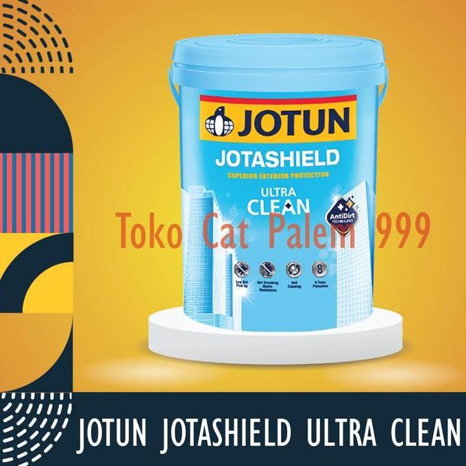 Cat Tembok Eksterior Anti Noda Jotun Jotashield Ultra clean White 2,5L