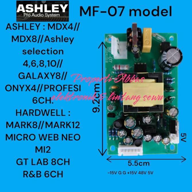Raden_Stroom - Modul Psu Mixer Power Supply Mixer Audio Mf-7