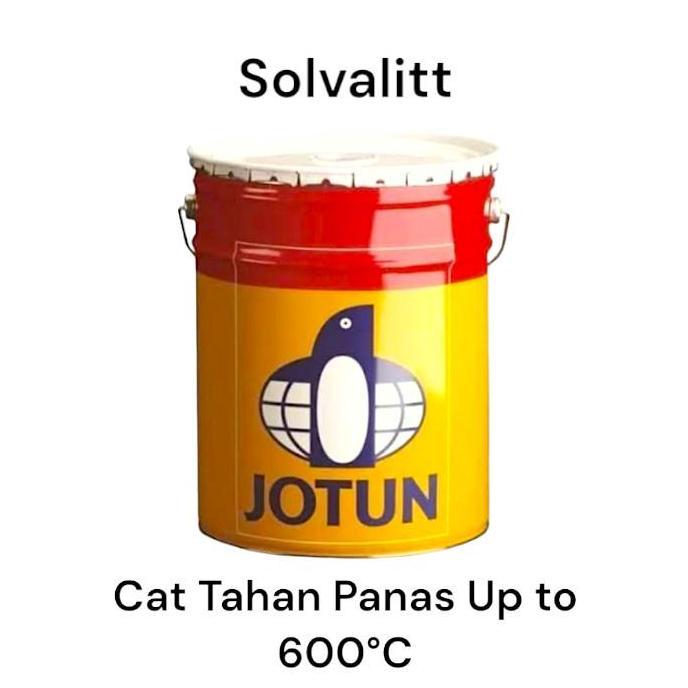 Jotun Solvalitt Aluminium 5 Liter - Cat Tahan Panas / Heat Resistant
