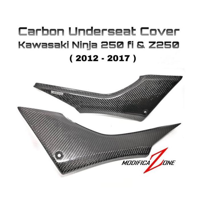 Carbonstar : Underseat Kawasaki Ninja 250 fi / Z250 TERBATAS
