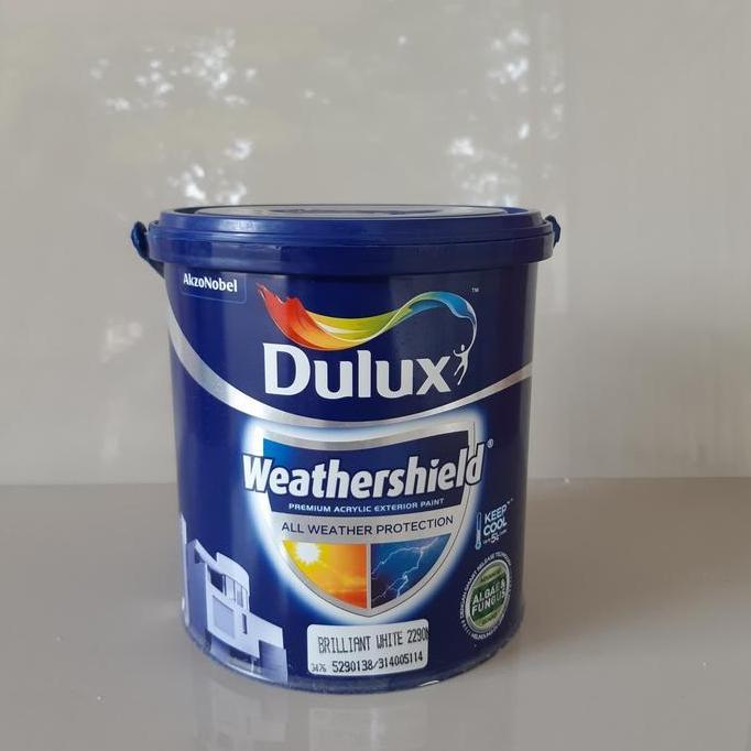 dulux weathershield 2.5kg  briliant white