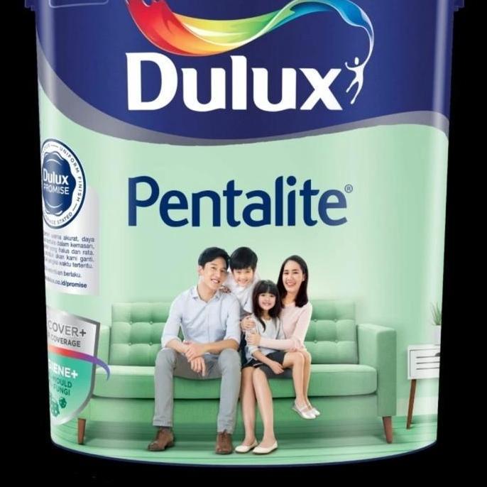 cat tembok interior Dulux pentalite antibac satin yellow 45503