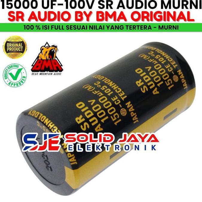 Capasitor Elco Sr Audio 15000 Uf 100 V Elko 15000Uf 100V Mikro Asli