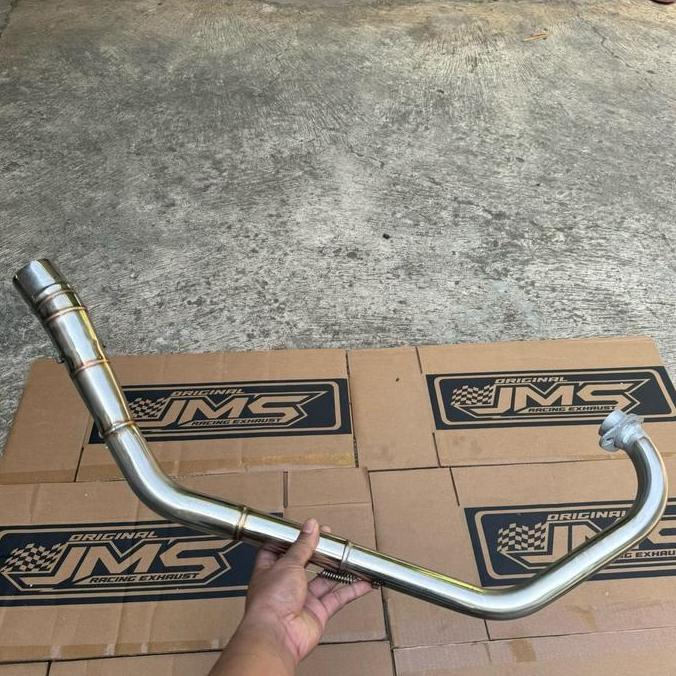 Leher knalpot satria fu jentar , road race