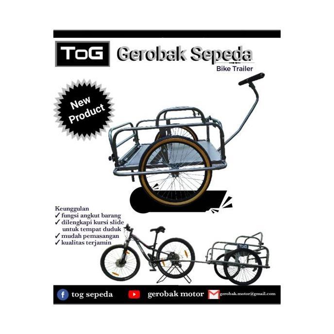 Terlaris Bike Trailer / Gerobak Sepeda Jakarta