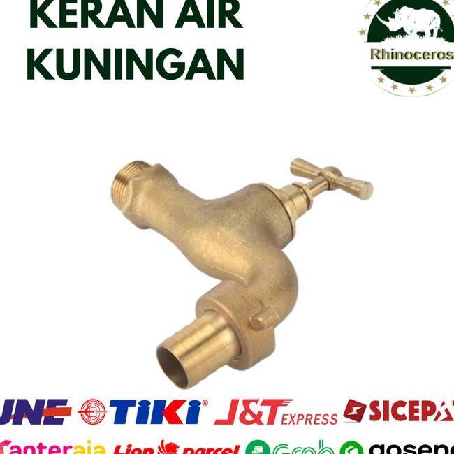 Keran Air Kuningan T Handle Keran Taman Drat 12 Dan 34 Keran Air Tembok
