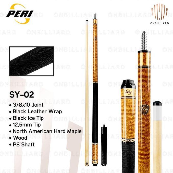 Junnismail673 - Peri Sy Series Stick Billiard Low Deflection Sy-01 Sy-02 Sy-03 Sy-04 Cue Stick Play 