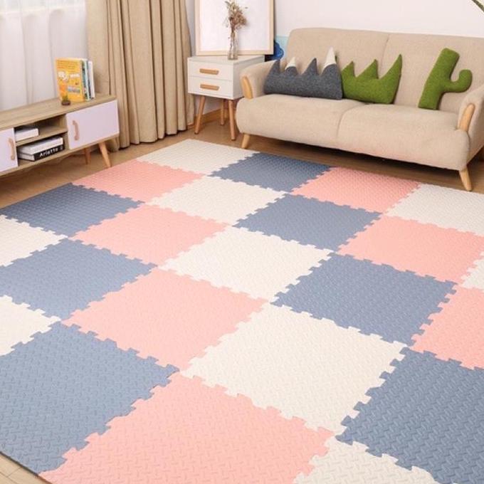 MATRAS PUZZLE / Matras Evamat Matras Puzzle Karpet Puzzle Matras Alas Lantai Evamat 30x30cm Lembut M