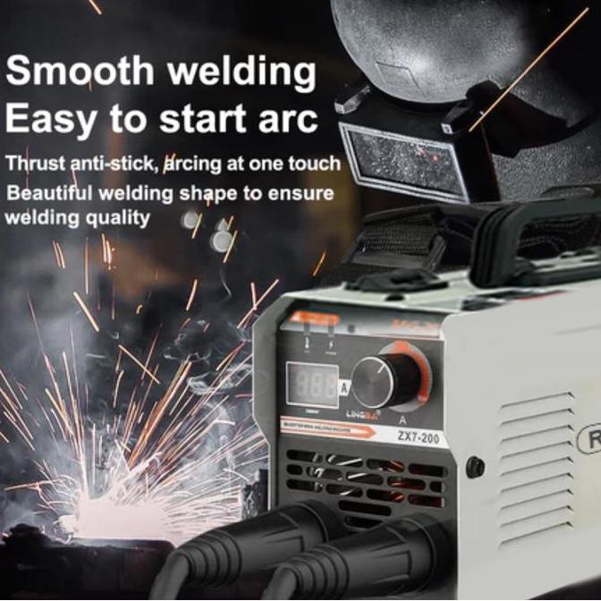 FARMUKE Mesin Las Jerman Mesin Las Mini MMA Mesin Las Listrik 450 Watt Travo Las 450 Watt Mesin Las 