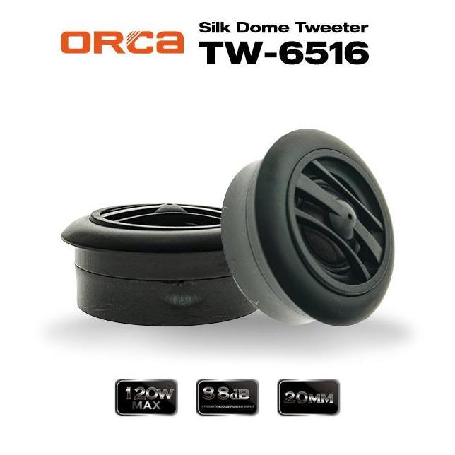 Tweeter Orca TW-6516 Silk Dome Tweeter Speaker Mobil