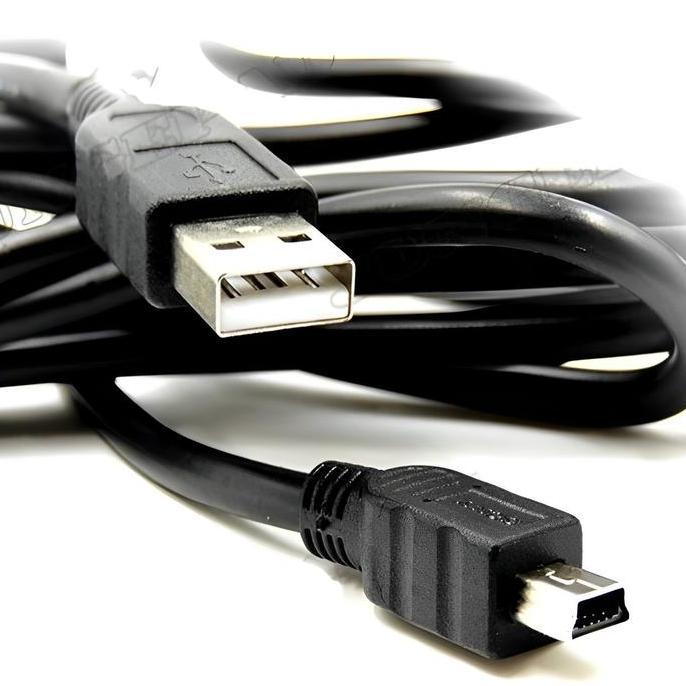 Kabel USB Charger Stick Stik PS3 PC 1.8M 5Pin Ori Pabrik dengan Dus dan Plastik untuk Charge Stik PS