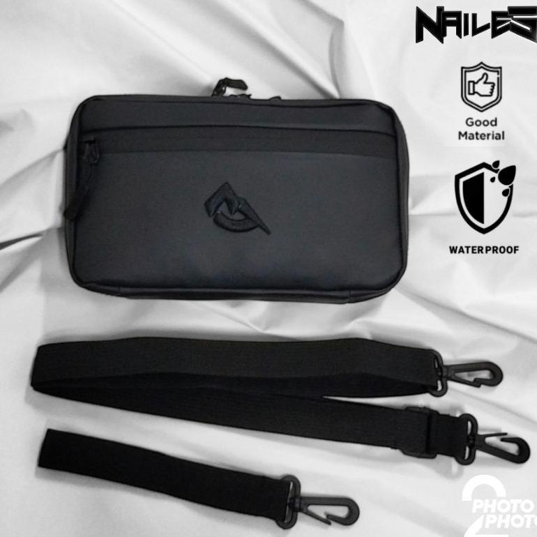 PREMIUM NAILES VIU HANDBAG TAS SELEMPANG PRIA DAN WANITA ANTI AIR SLING BANG WATERFROOP