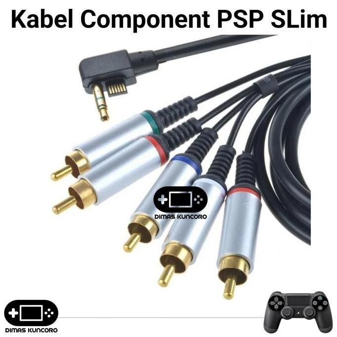 Kabel Component PSP Slim componen tv av seri psp slim 2000 3000