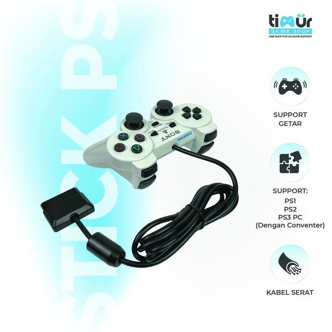 Stik Stick Controller PS2 TW Warna Putih