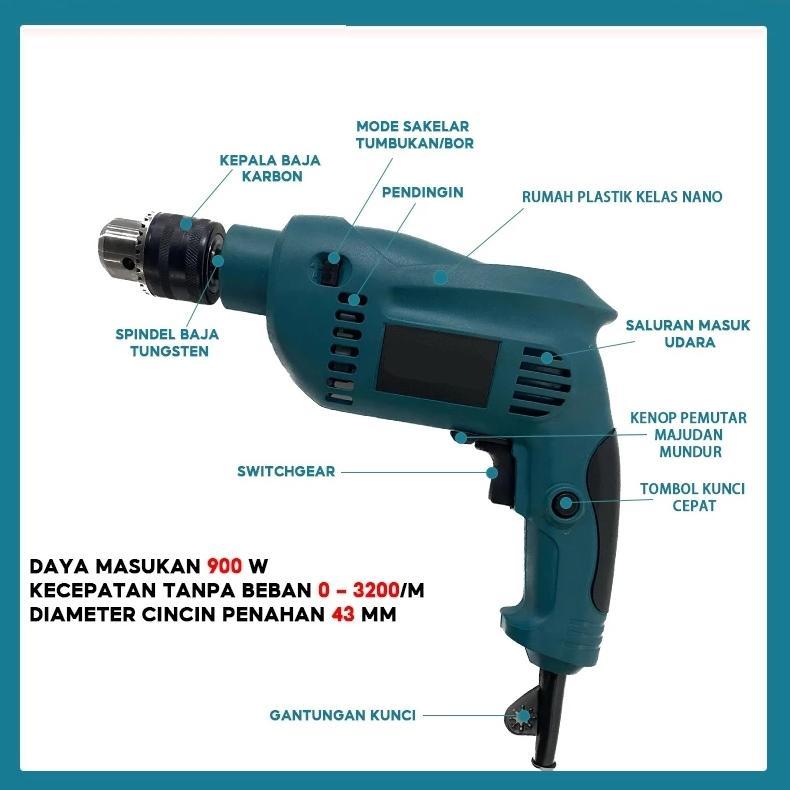 FREE ONGKIR CHIC  BOR DAN GERINDA MESIN BOR LISTRIK GERINDA DAN BOR MESIN BOR LISTRIK BOR GERINDA PA