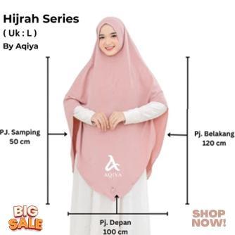HOT AQIYA HIJRAH - KHIMAR HIJAB KERUDUNG SYARI PREMIUM BERGO PANJANG JUMBO SYARI TERBARU KEKINIAN