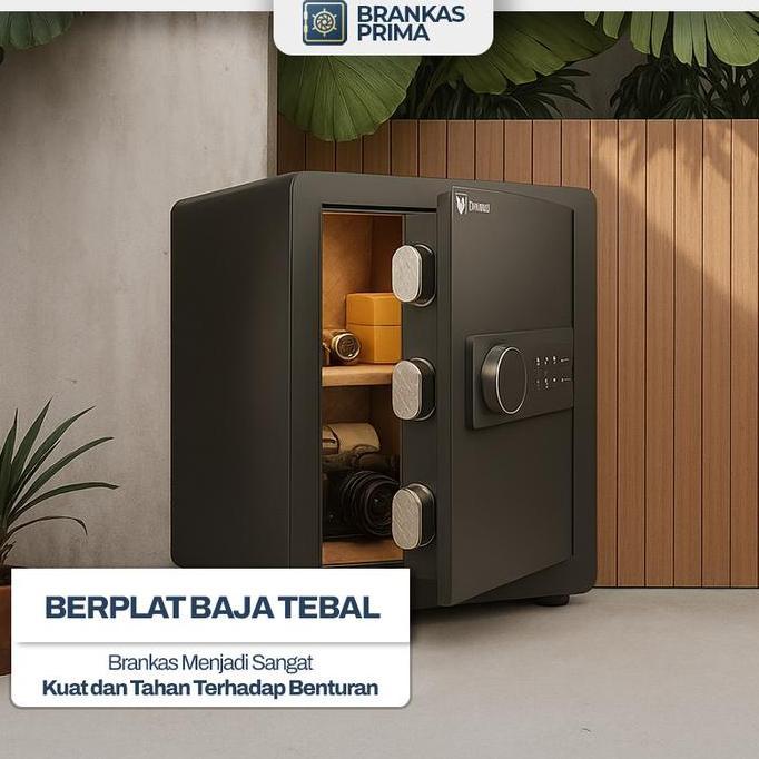 VIRALL [BERGARANSI] BRANKAS BESI DIGITAL SAFETYBOX DOUBLE KEAMANAN BRANGKAS BAJA BESAR ANTI MALING K