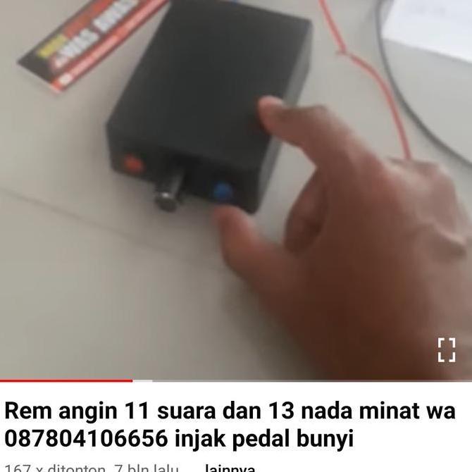 REWARLI Alarm rem angin 11 suara dan 13 nada