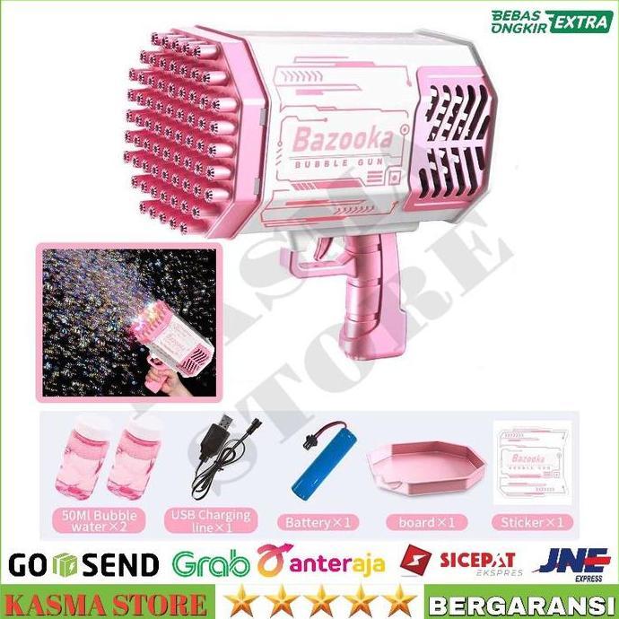 MOONLY Mainan Anak Bubble Automatic Alat Pembuat Gelembung Balon Sabun