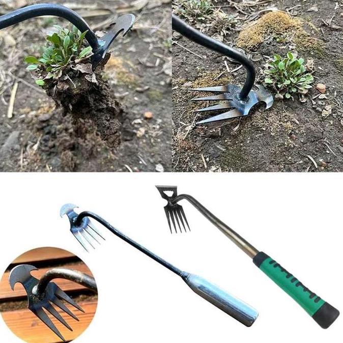 LOLOMY Alat pencabut rumput/Akar tanaman liar manual