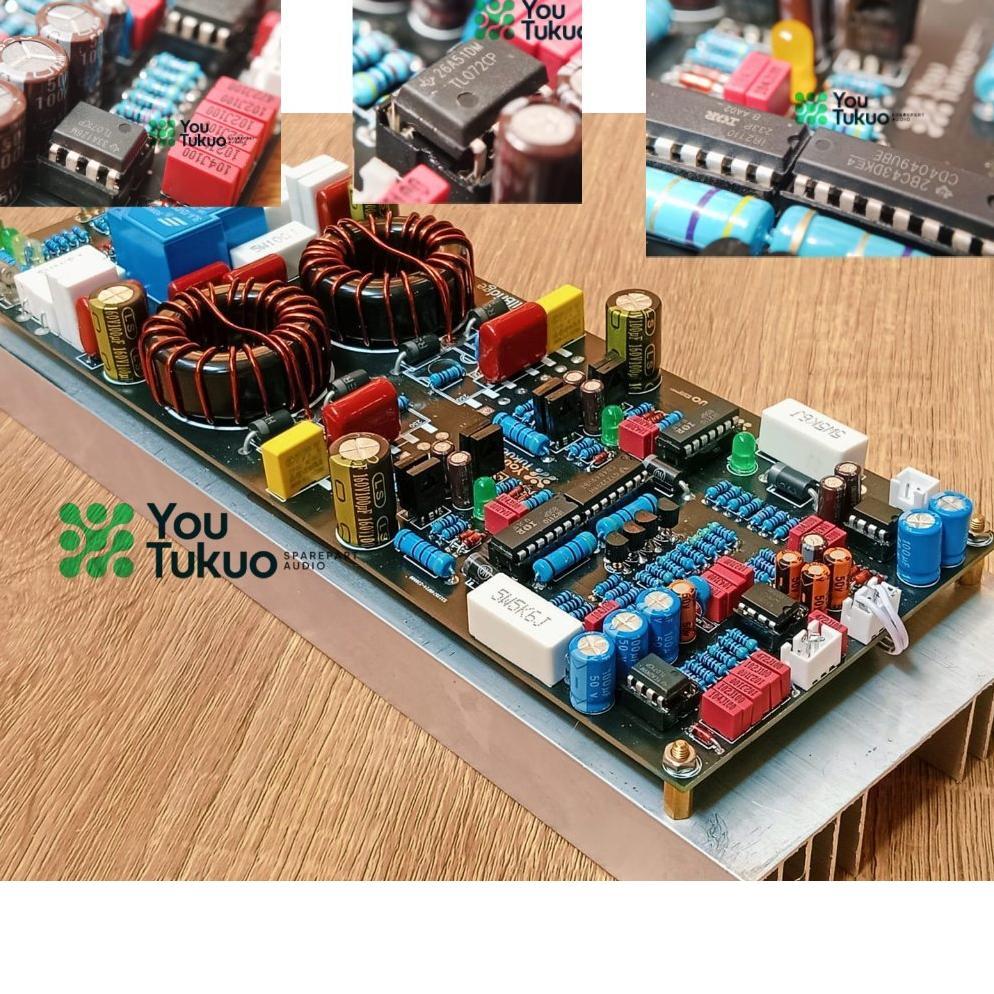 Class D Fullbridge D2K Neo Komplit Power Amplifier 75-90VDC terlaris