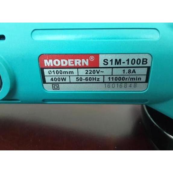 Mesin Gerinda / Grinda Tangan 4 inch MODERN SIM 100 B / S1M100B