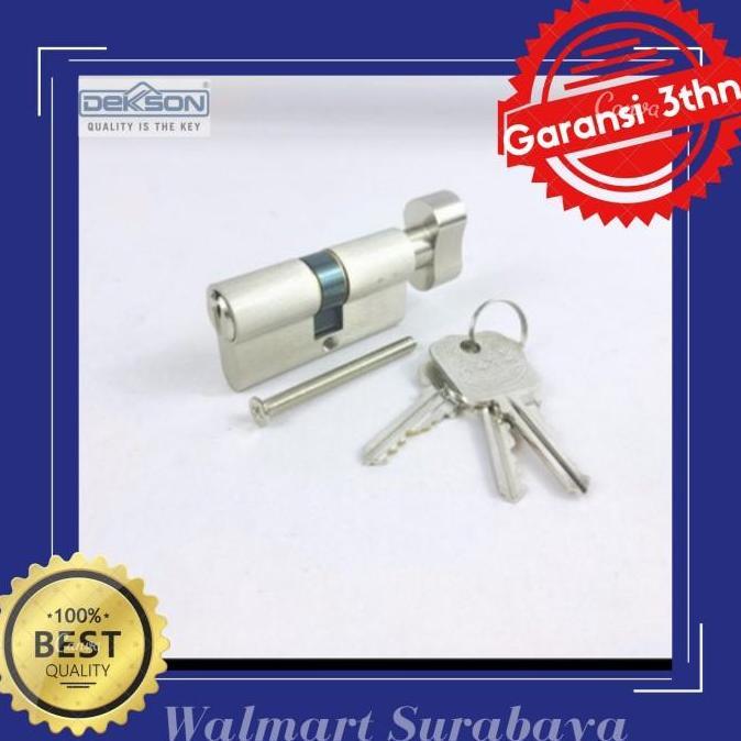 cylinder Dekkson TC DL 60mm knop kunci silinder dekson best seller