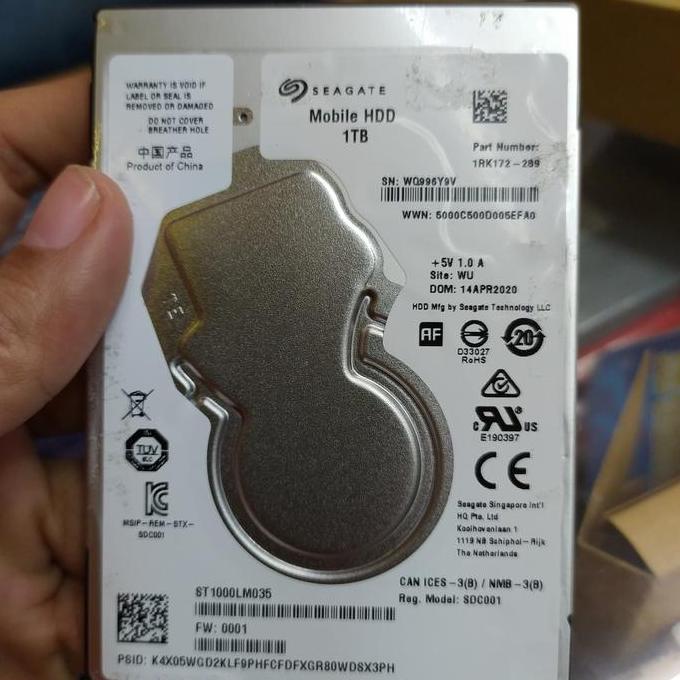TERBARU - HARDISK INTERNAL LAPTOP SEAGATE 1TB