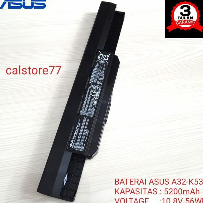 NEW Baterai Laptop Asus A43 X44H A32-K53 Original
