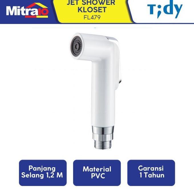 Jet Shower Tidy FL479 Putih - Semprotan Toilet