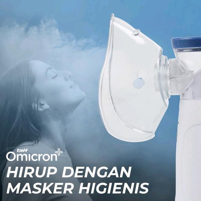 Jassminaa - Nebulizer Alat Uap Pernapasan Pelancar Sesak Nafas Asma Ultrasonic Steam Inhale Set Orig