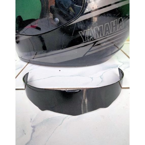 hot sale spoiler helm yamaha cargloss hitam polos plastik